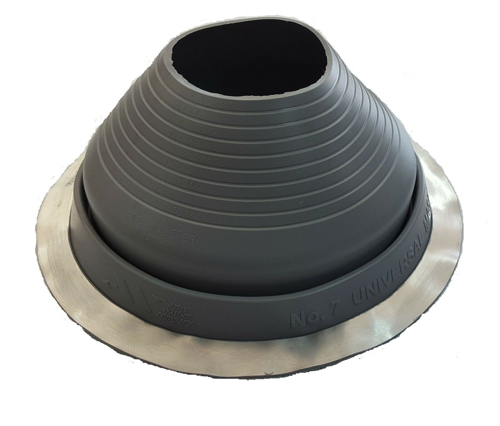 High Temp Silicone Pipe Boot Flashings (Round) - The Supply Maverick