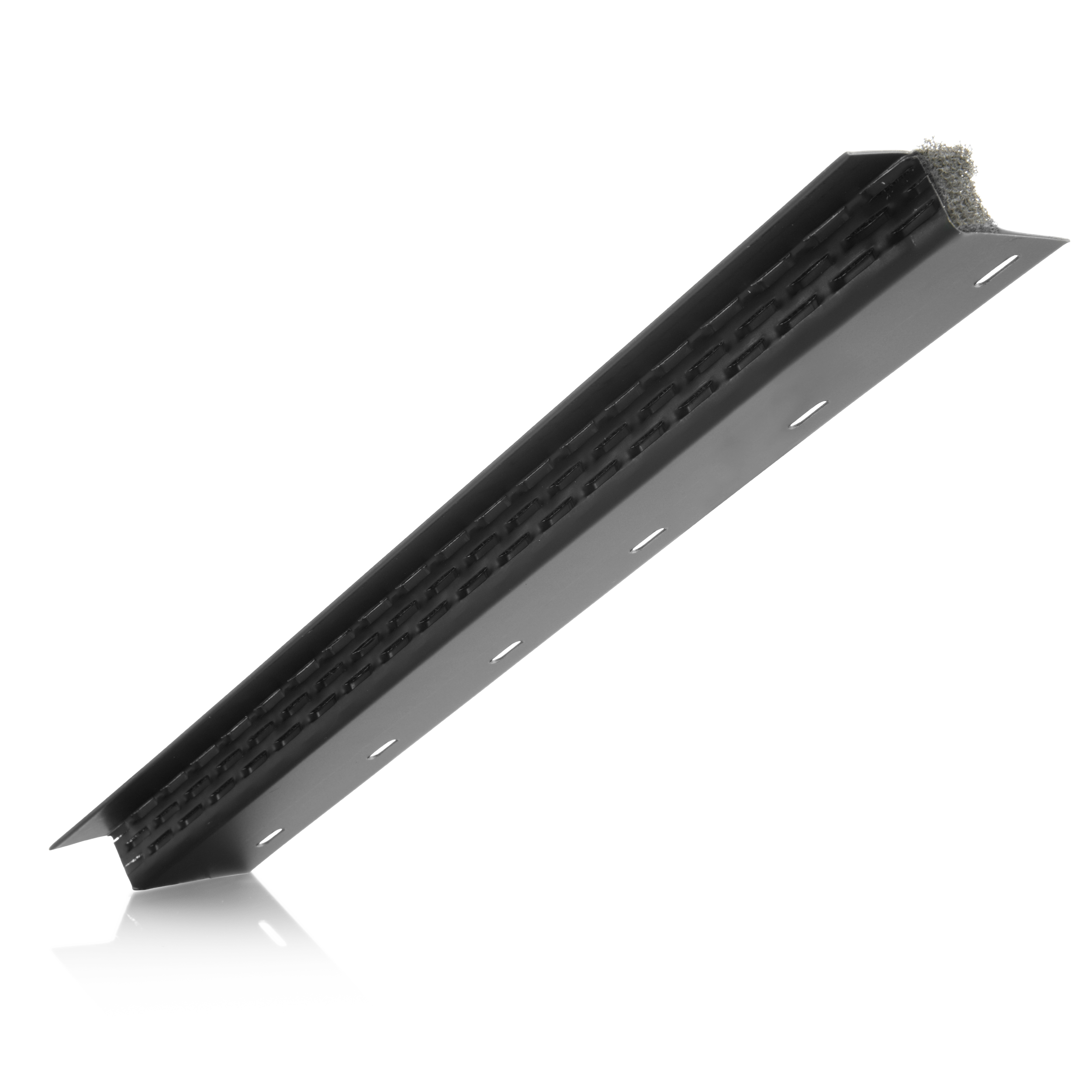✬❂SeaMonz❂✬ SNAP-Z STANDING SEAM METAL ROOF RIDGE VENTING (Color: Black