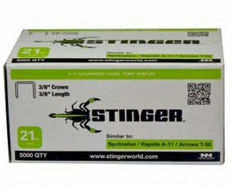 Stinger A-11 Staples 5,000/box